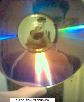 I made this - un cd + o oglinda - Poze